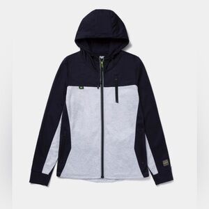 CAT H20 Water Resistant Womens Workwear Zipup Hoodie EUC Medium